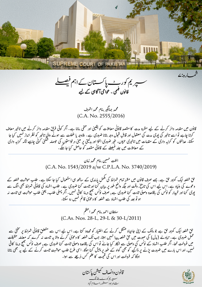 Volume VI - Supreme Court kay Ehm Faislay